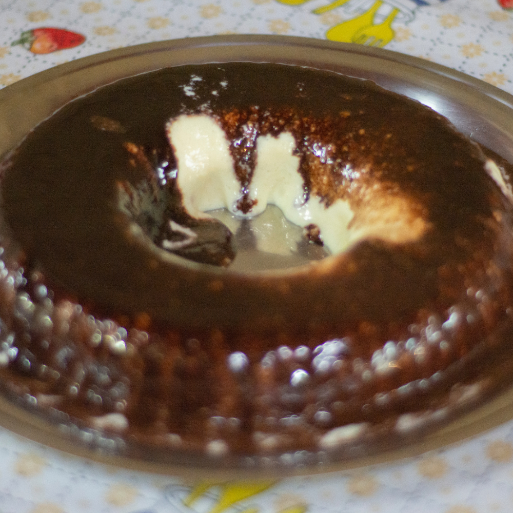 Pavê de Biscoito Maria com Chocolate